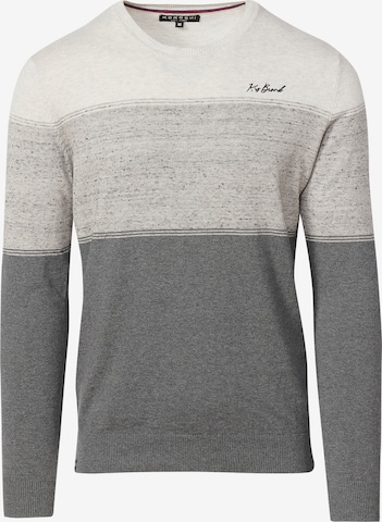 Pull-over KOROSHI en gris : devant