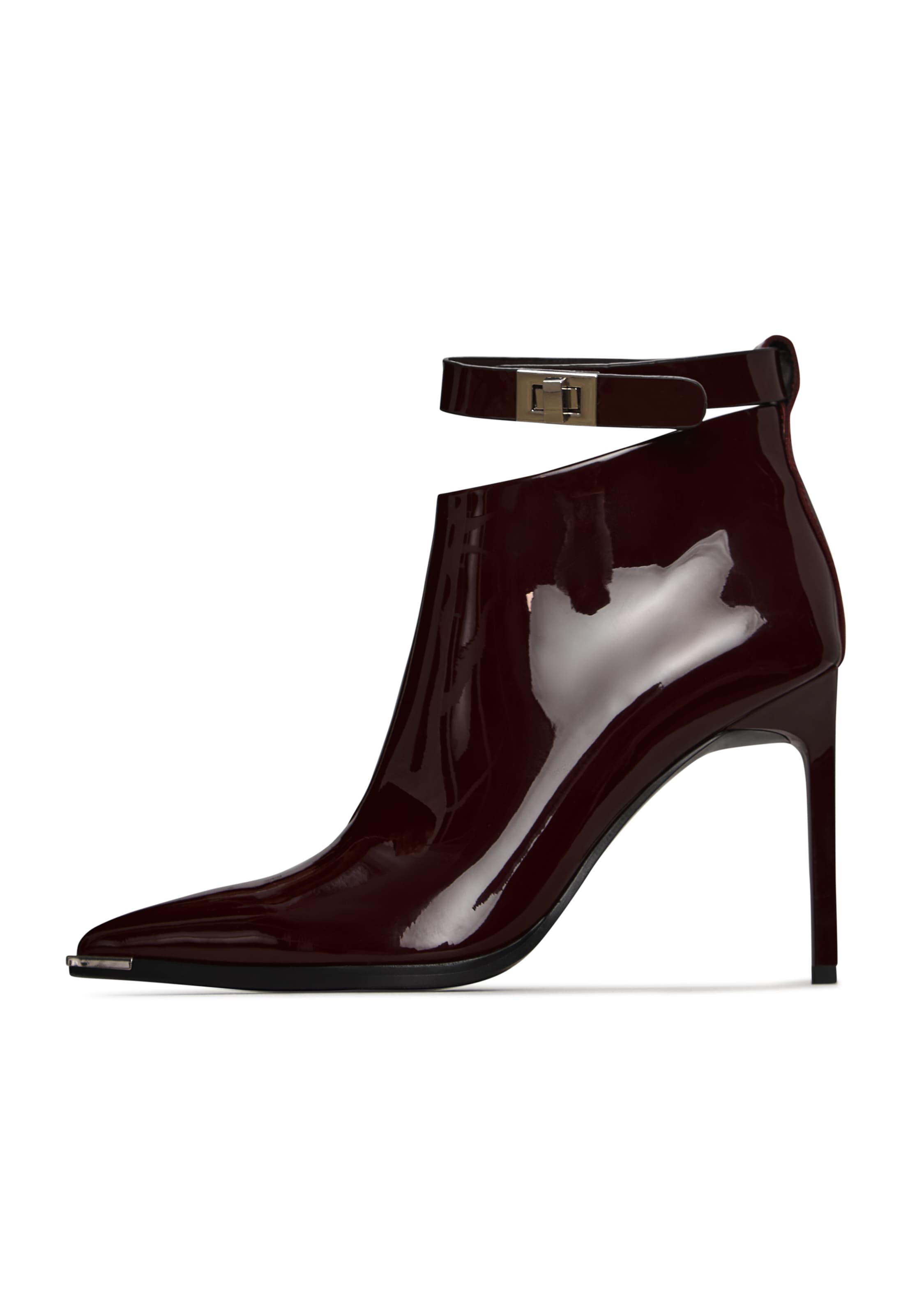 Bottines CESARE GASPARI en rouge : devant
