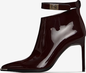 Bottines CESARE GASPARI en rouge : devant