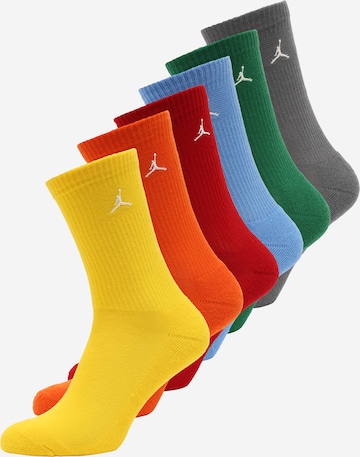 Jordan Socks EVERYDAY ESSENTIALS in Light Blue Yellow Grey Green Orange Red ABOUT YOU