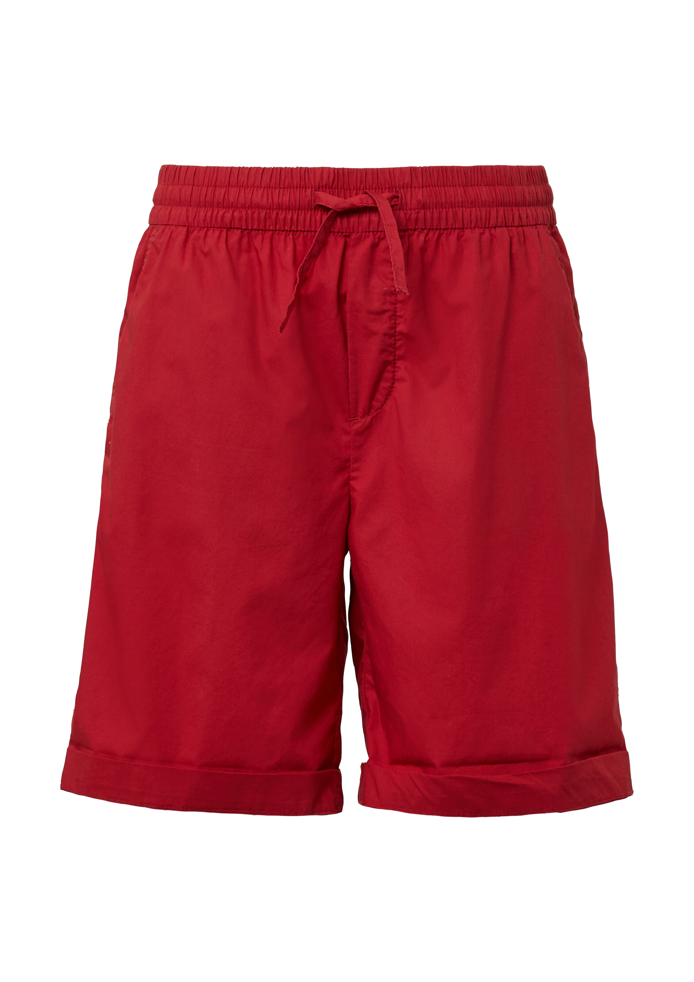 s.Oliver Loosefit Broek in Rood: voorkant