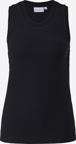 comma casual identity Knitted Top in Black: front