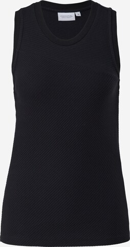 Tops en tricot comma casual identity en noir : devant