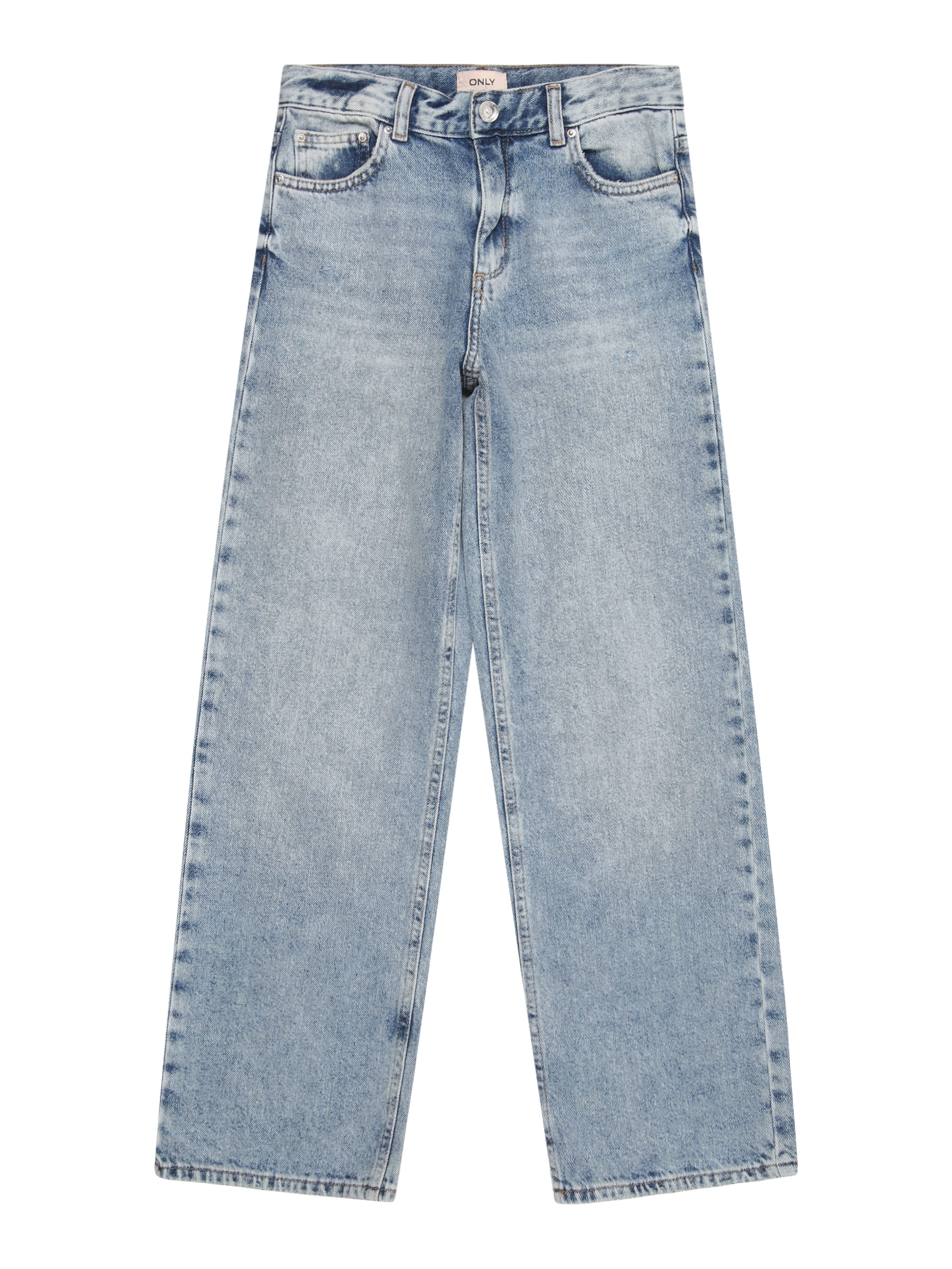 ONLY GIRLS Широкий Джинсы в Синий: спереди