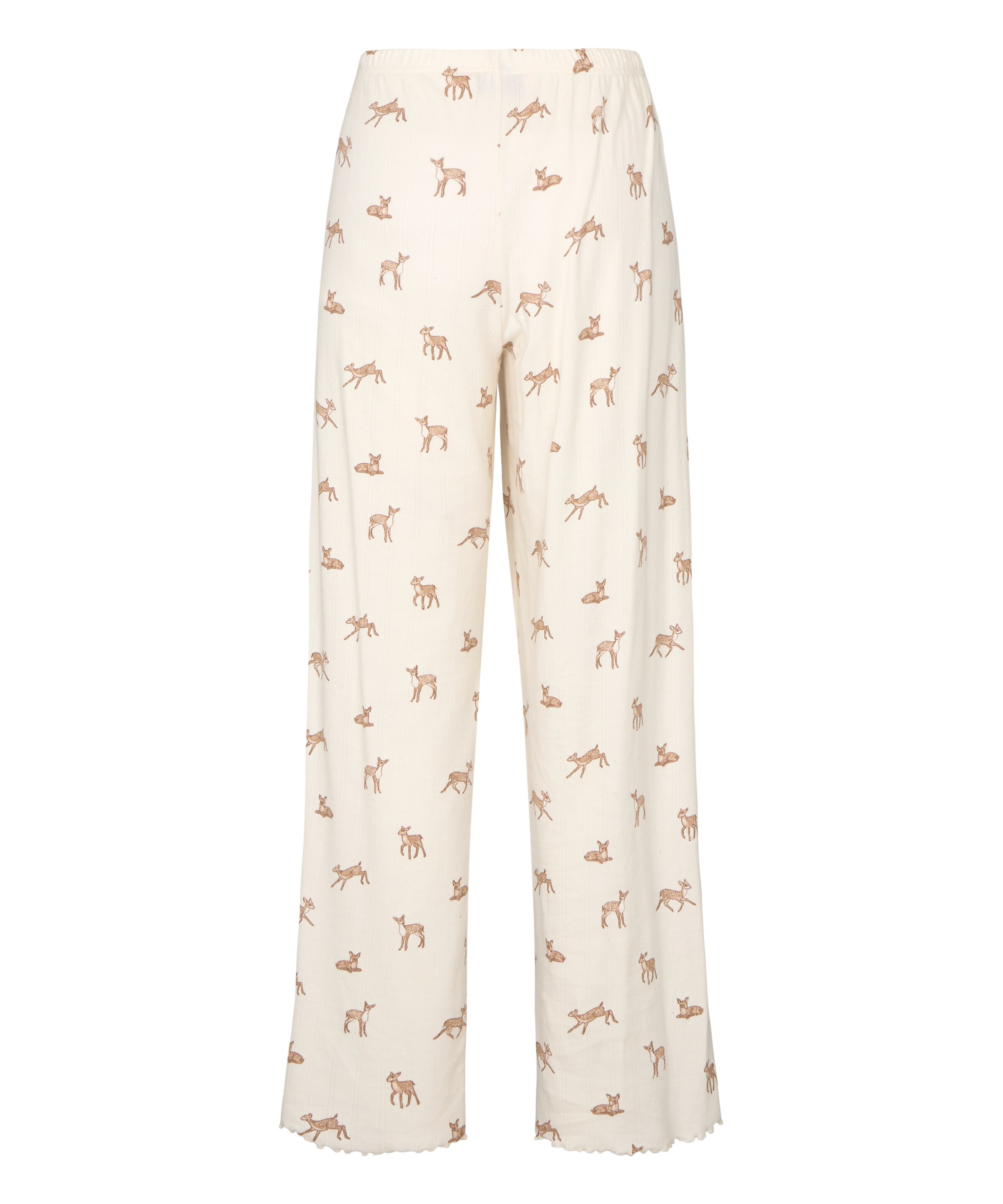 Hunkemöller Pyjamahose in Weiß