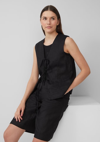 s.Oliver Vest in Black: front