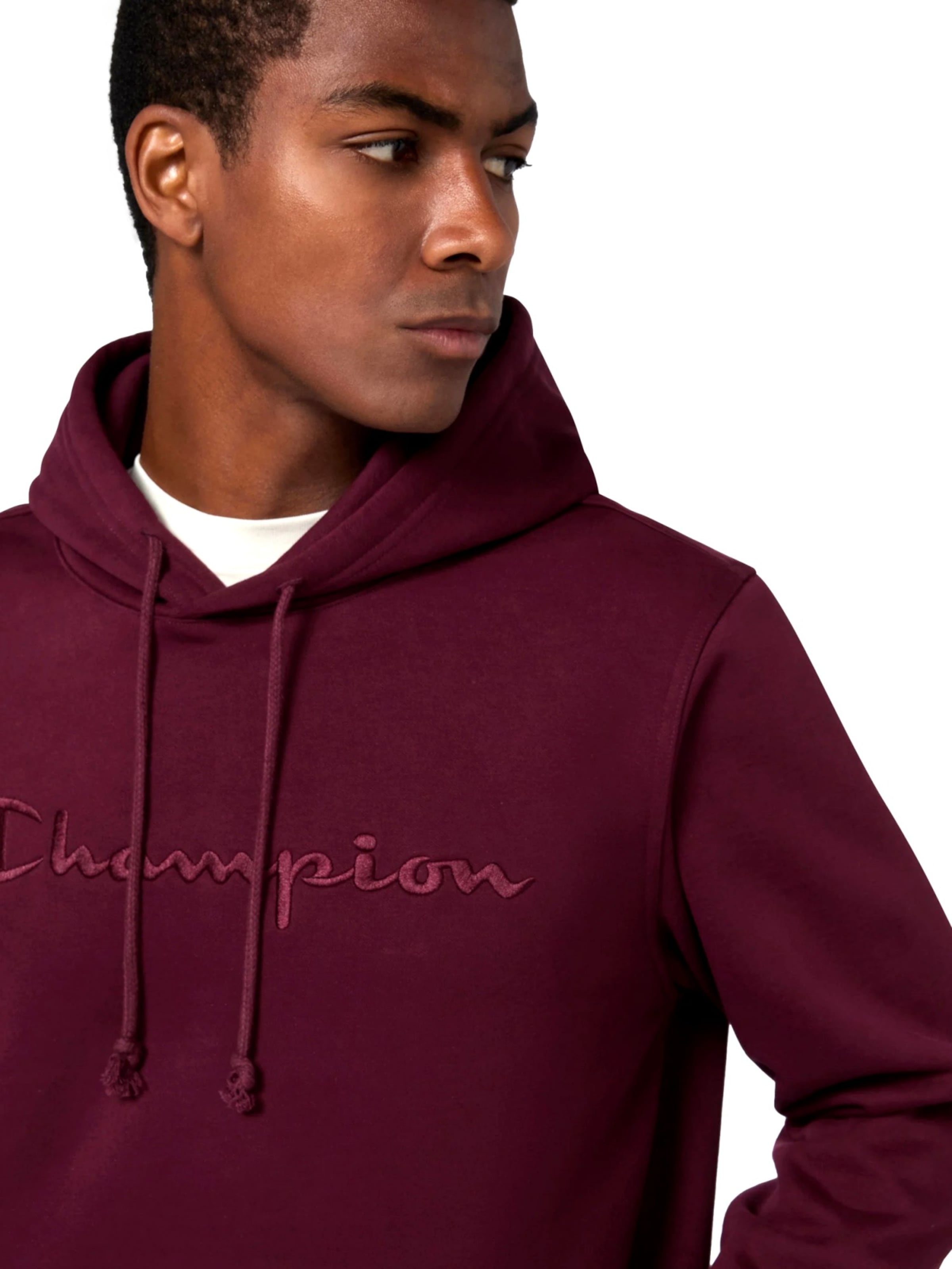 Champion Authentic Athletic Apparel Sweater in Red