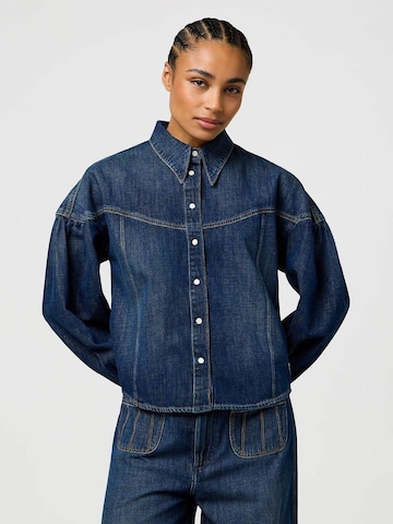 WRANGLER Shirt in Blau: Vorderseite