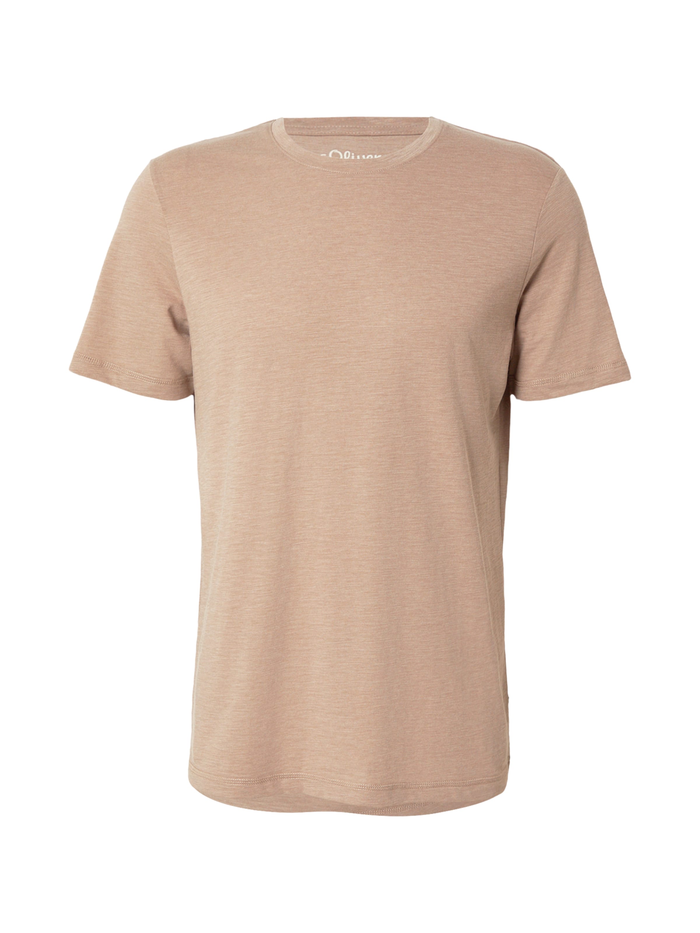 T-Shirt s.Oliver en marron : devant
