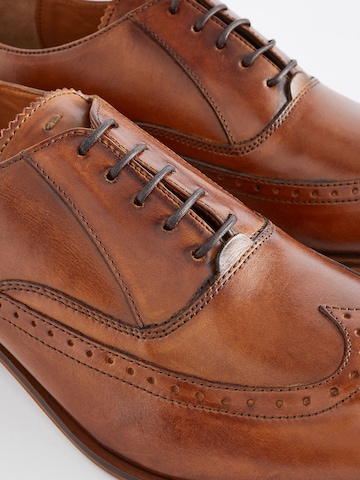 Next Lace-Up Shoes in Brown