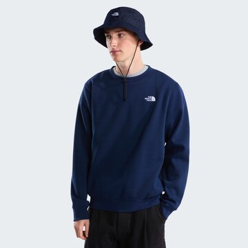 THE NORTH FACE Sweatshirt in Blue: front