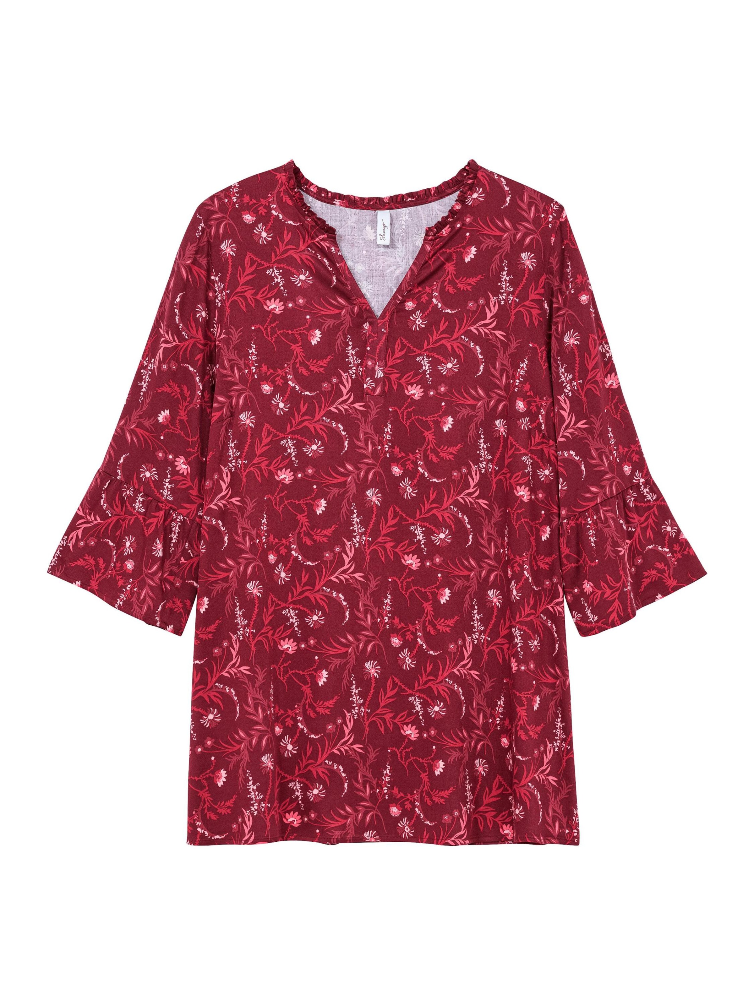 SHEEGO Tunika - Červená: predná strana