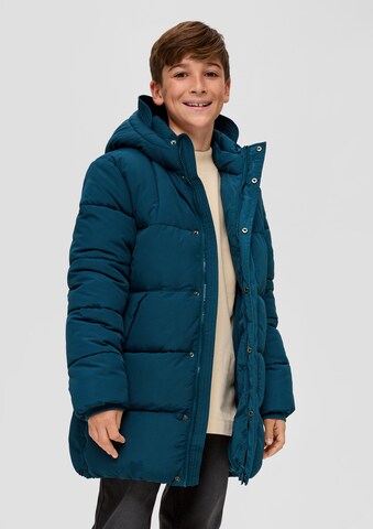 s.Oliver Winter Jacket in Blue: front