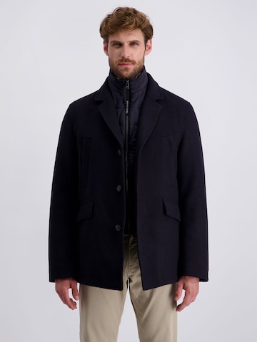 PIERRE CARDIN Tussenjas in Blauw: voorkant