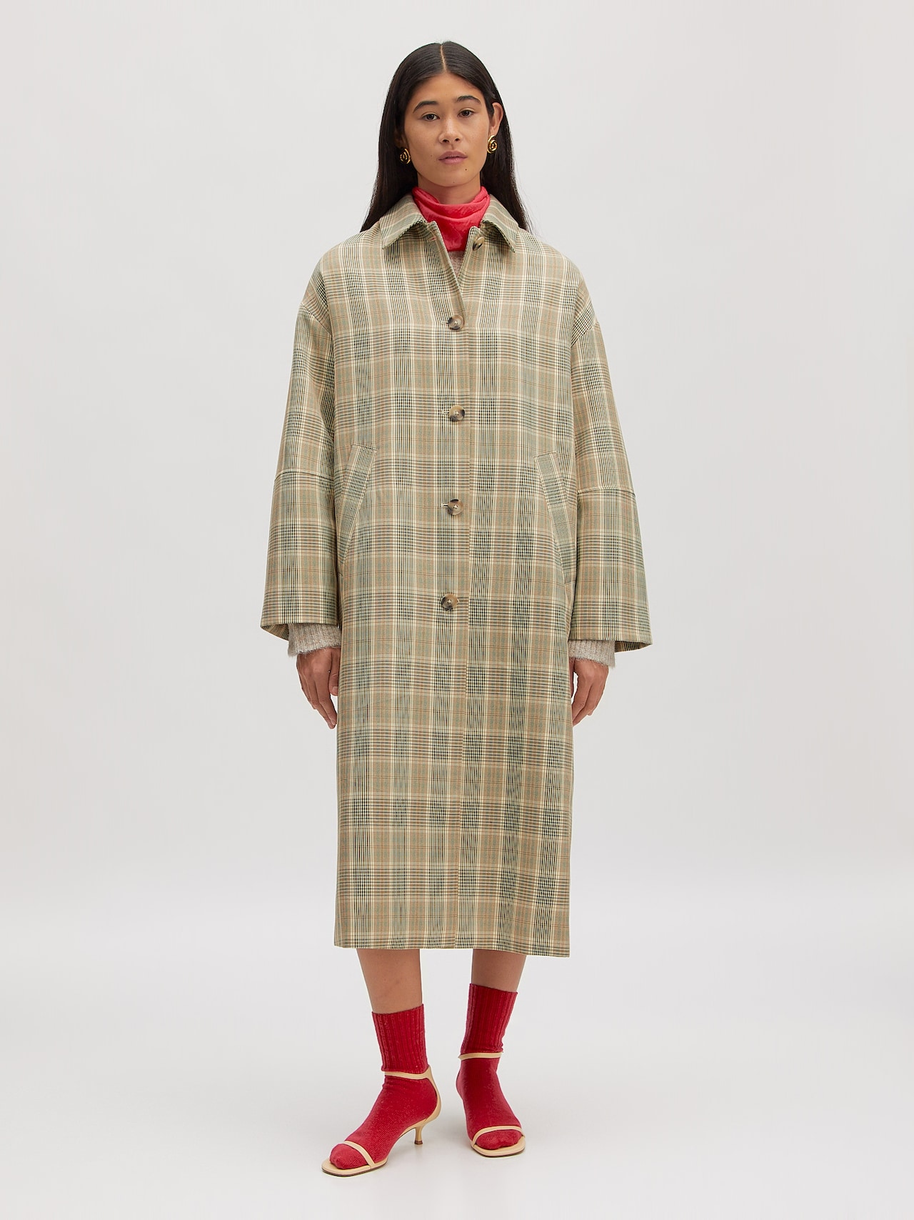 EDITED Cappotto di mezza stagione 'Nastasja' crema