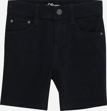 s.Oliver Slim fit Trousers in Blue: front