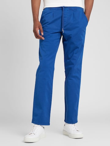 Regular Pantalon BLEND en bleu : devant