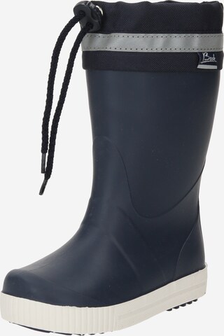 BECK Regenlaarzen 'Wellies' in Blauw: voorkant