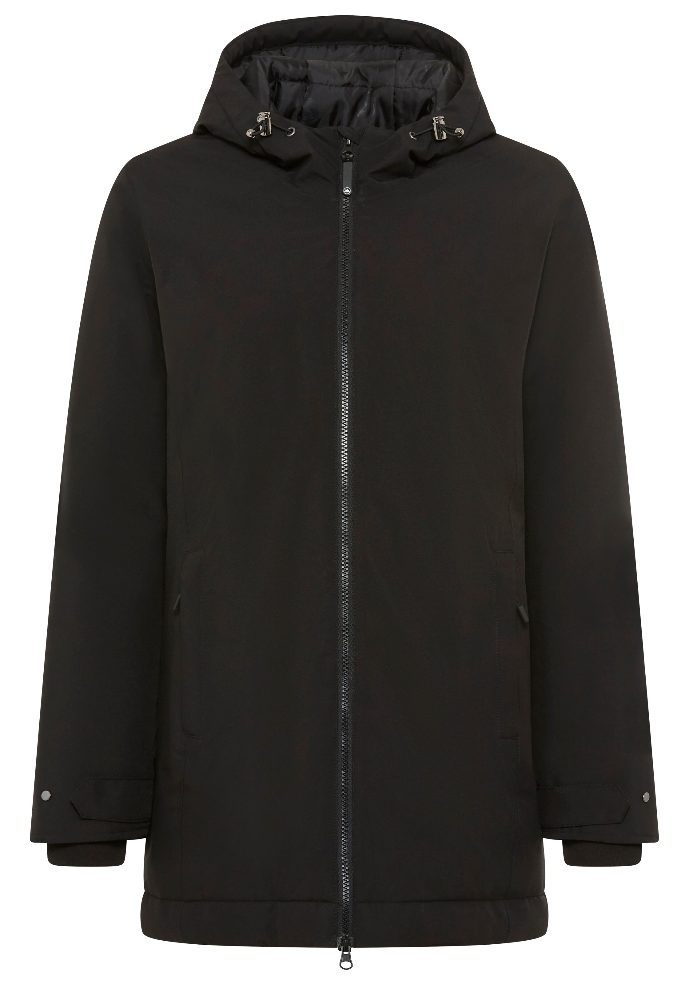 POLARINO Performance Jacket in Black: front