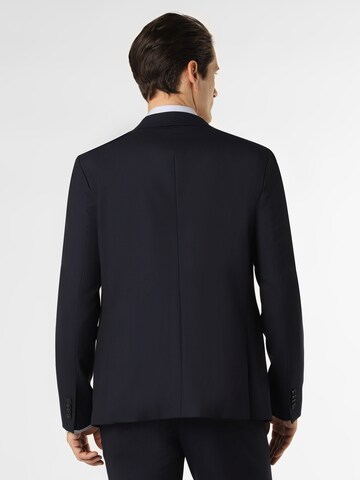 Coupe slim Veste de costume Finshley & Harding en bleu