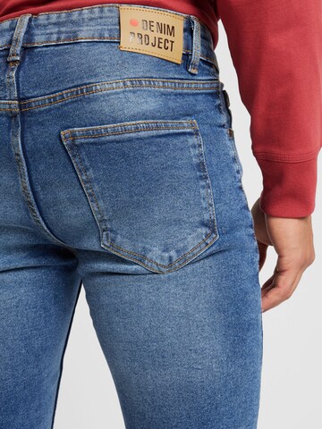 Denim Project Skinny Jeans 'Mr. Red' in Blau