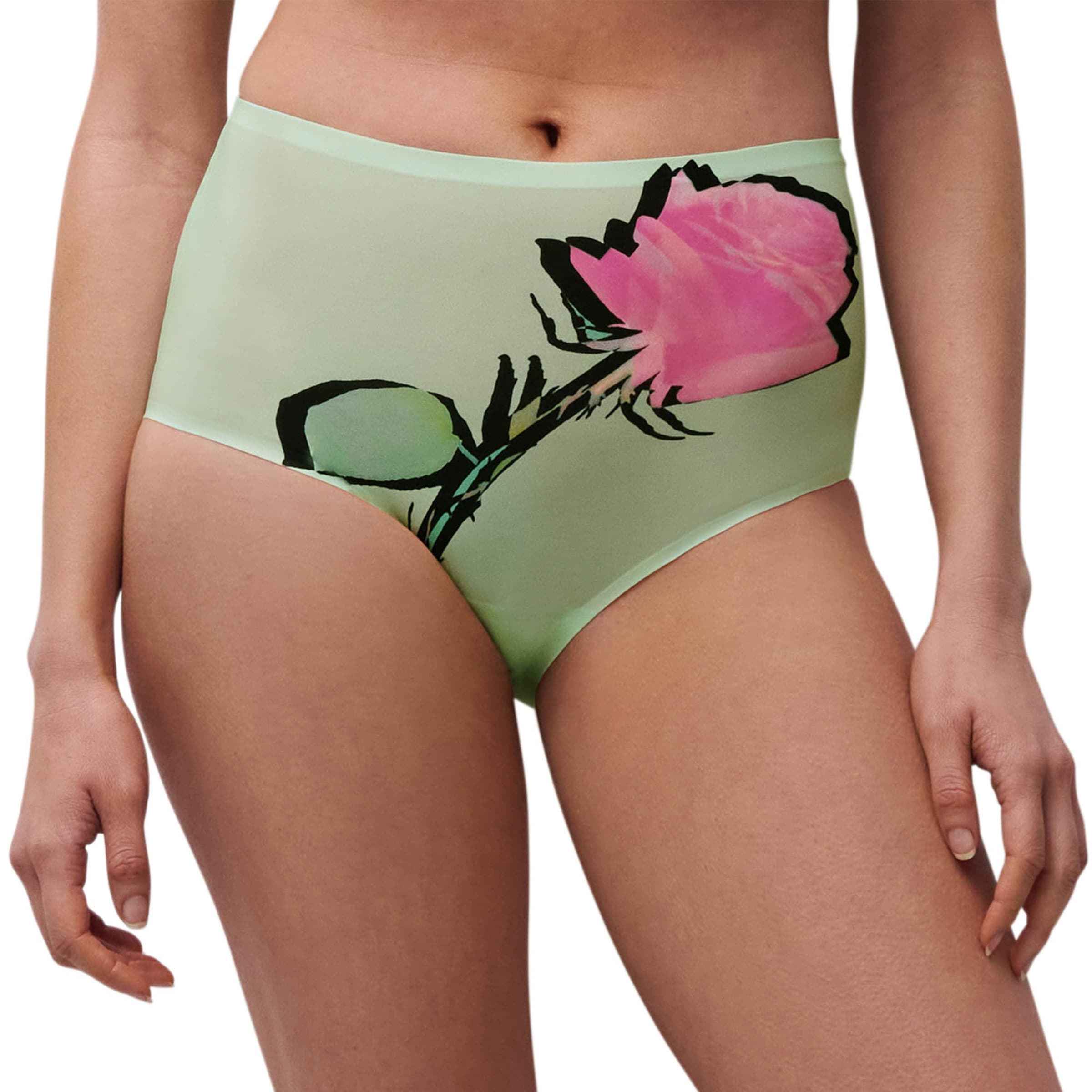 Chantelle Slip in Grün: Vorderseite