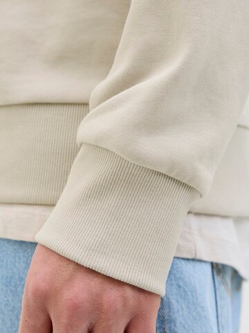 JACK & JONES Sweatshirt 'JJHawaii' i beige