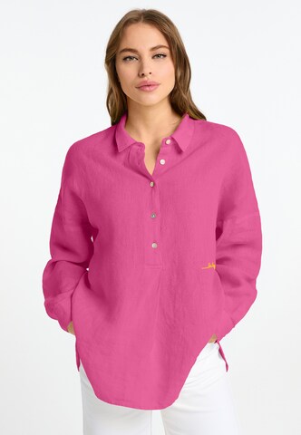 Frieda & Freddies NY Bluse in Pink: predná strana