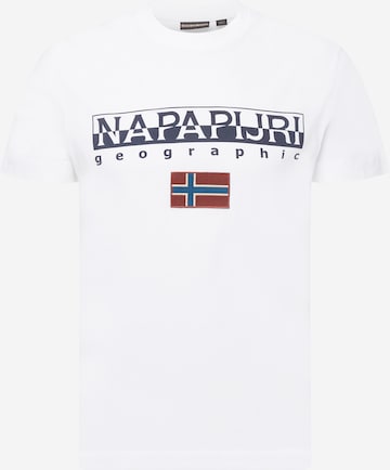 T-Shirt 'AYAS' NAPAPIJRI en blanc : devant