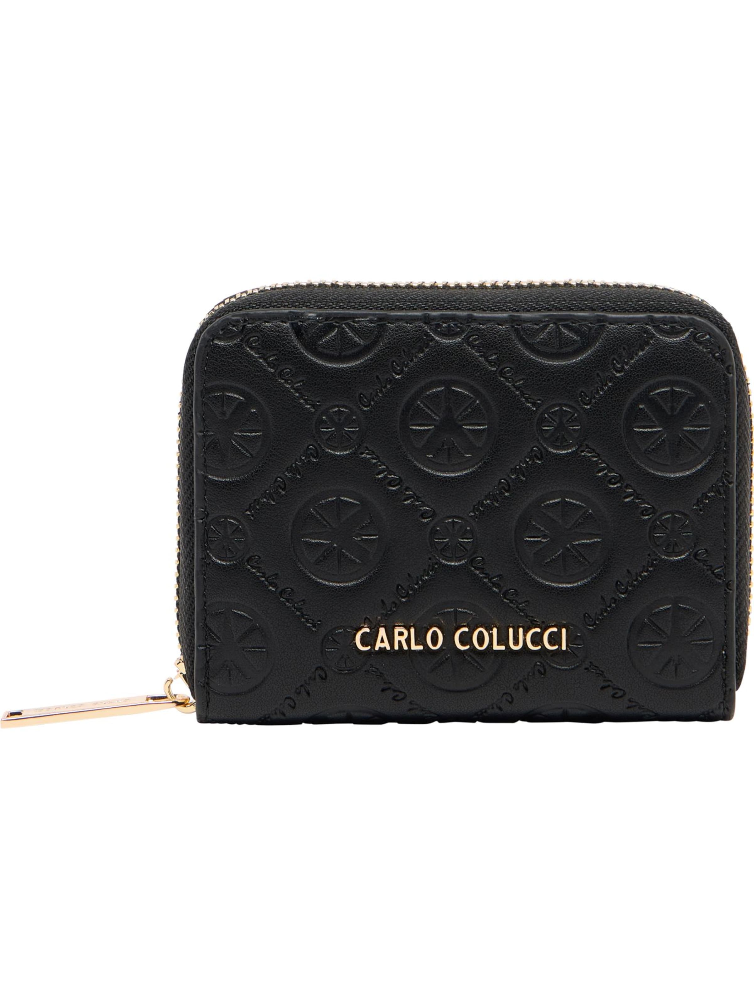 Carlo Colucci Wallet 'Eicke' in Black: front