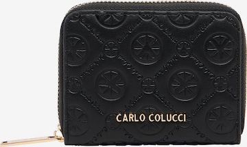 Carlo Colucci Wallet 'Eicke' in Black: front