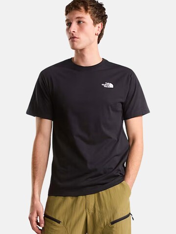 THE NORTH FACE T-shirt 'THE NORTH FACE M BOX NSE CELEBRATION T-SHIRT' i svart: framsida