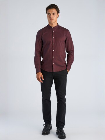Regular fit Camicia di Lindbergh in rosso