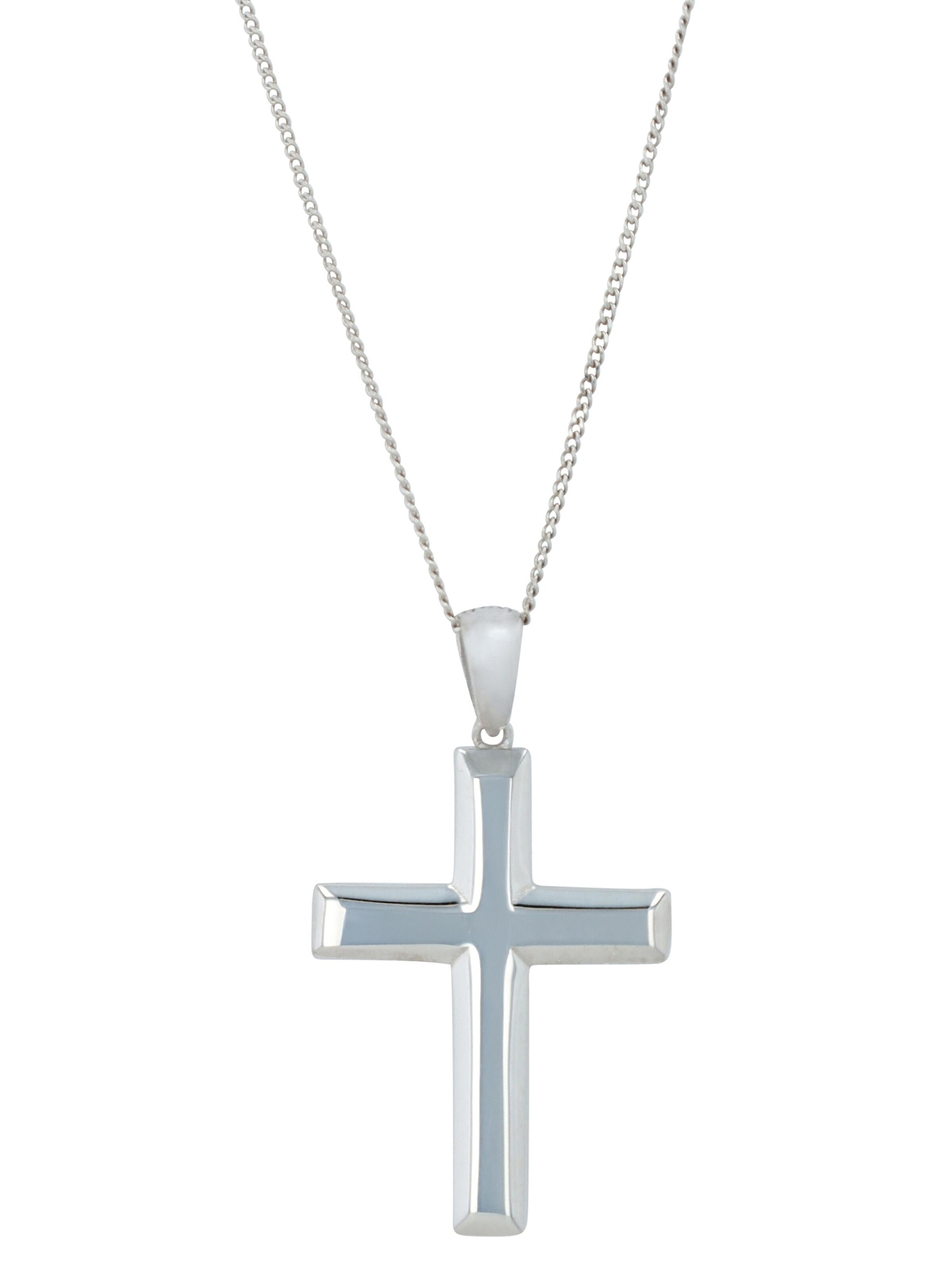Akzent Pendant '"Xanet" aus 925 Sterlingsilber, rhodiniert, langlebig' in Silver: front