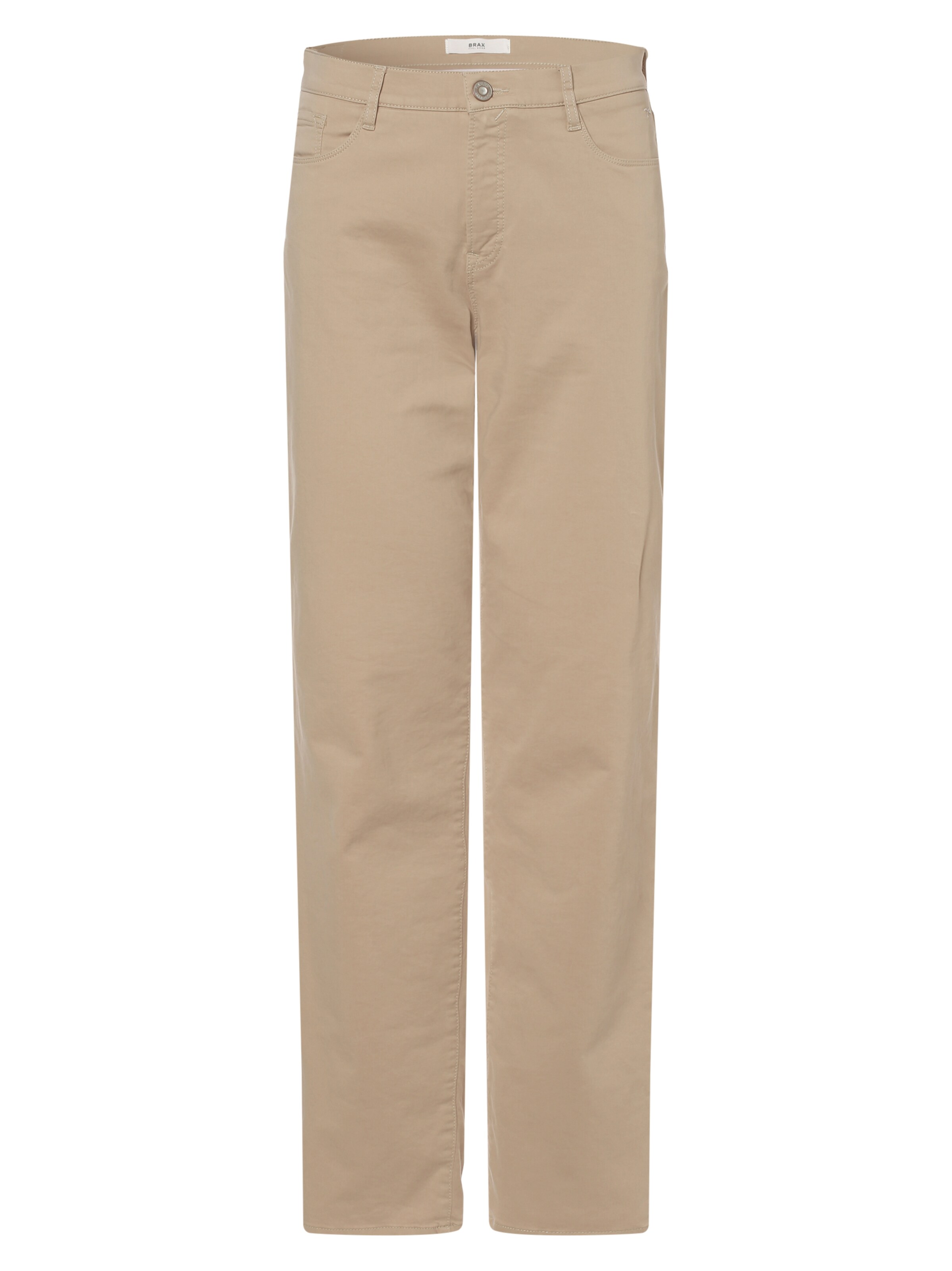 BRAX Regular Chino 'Carola' in Beige: voorkant