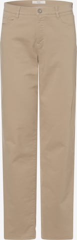 BRAX Chino kalhoty 'Carola' – béžová: přední strana