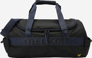 Lyle & Scott Дорожная сумка в Черный: спереди