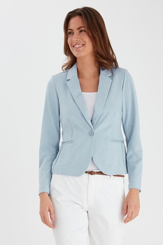 b.young Blazer in Blue: front