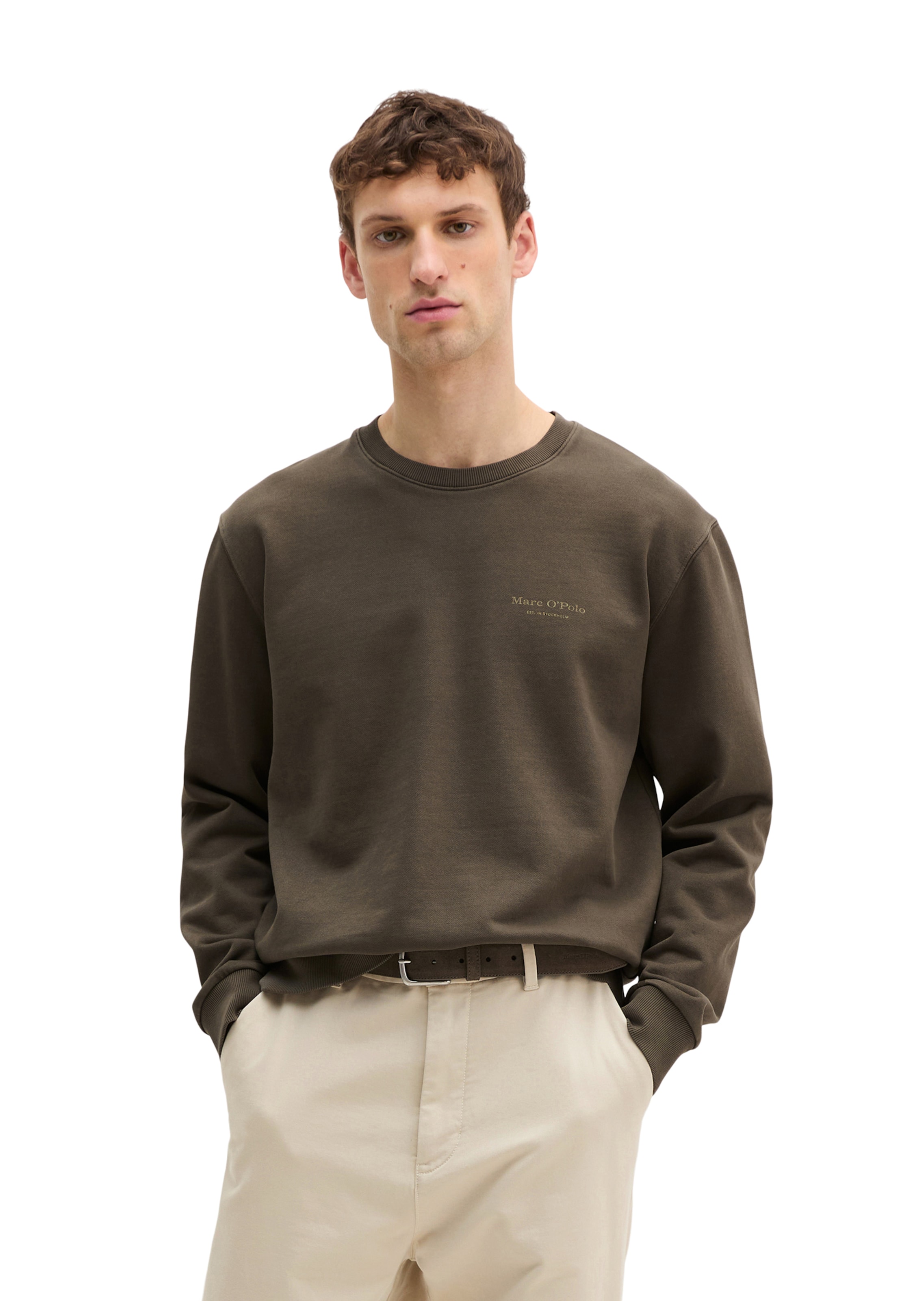 Marc O'Polo Sweatshirt in Grau