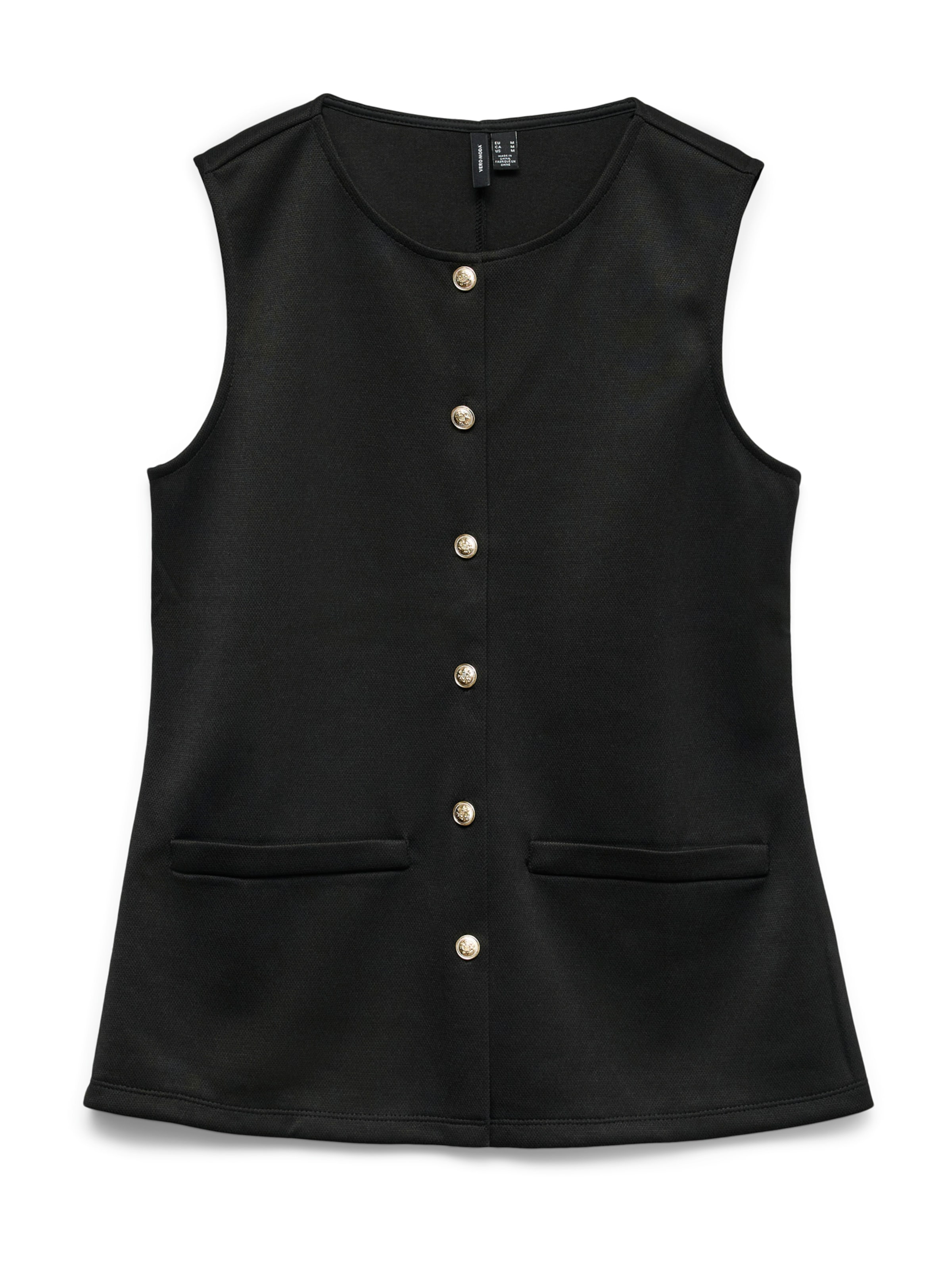 VERO MODA Μπλούζα 'VMSTELLA' σε μαύρο: μπροστά