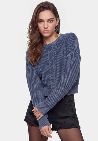 Cardigan myMo ROCKS en bleu : devant