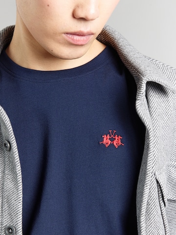 Tricou de la La Martina pe albastru