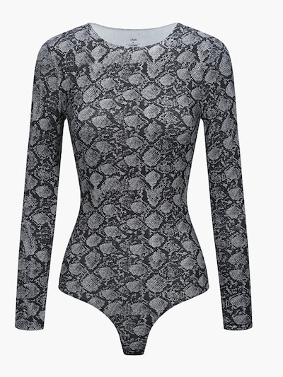 cfab (formerly creamy fabrics) Body 'Crew Neck Longsleeve Bodysuit'‌‌‌‌‌‌‌‌‌ in anthrazit, Produktansicht