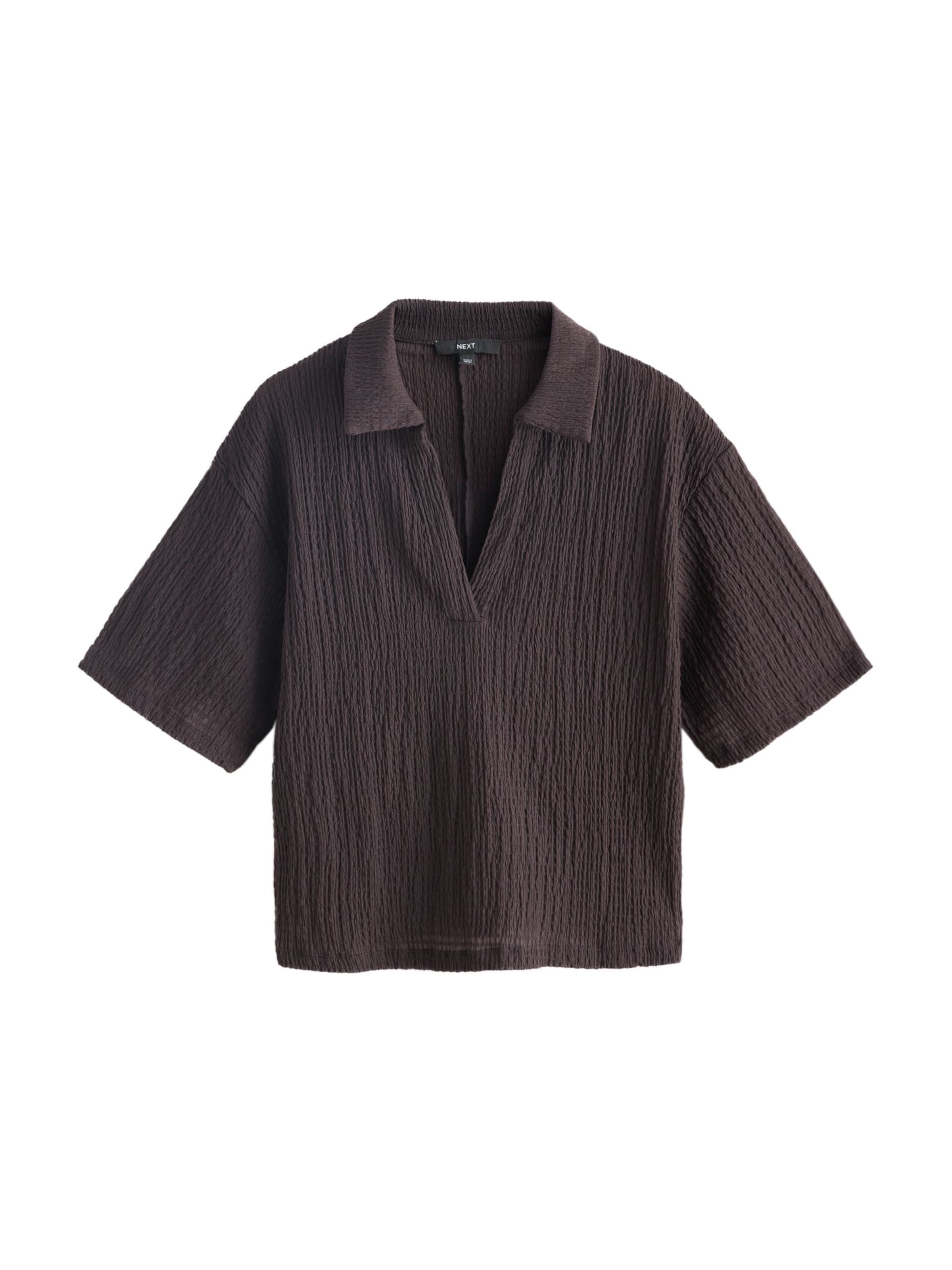 Next Блузка в Коричневый: спереди