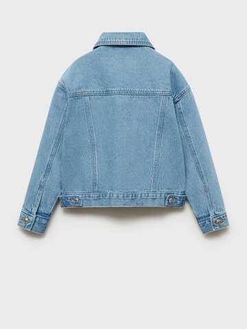 MANGO KIDS Prehodna jakna 'Alice' | modra barva