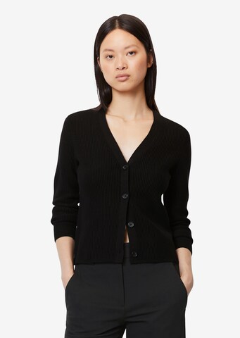 Marc O'Polo Knit Cardigan in Black: front