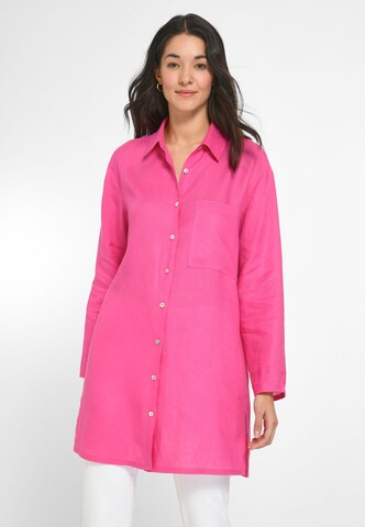 Peter Hahn Blouse in Roze: voorkant