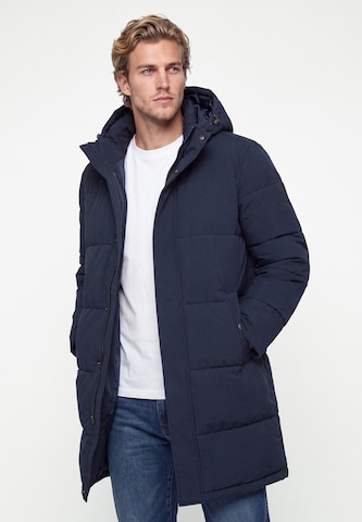 DreiMaster Maritim - Abrigo de invierno en azul: frente
