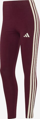 Pantalon de sport 'Essentials' ADIDAS SPORTSWEAR en rouge : devant