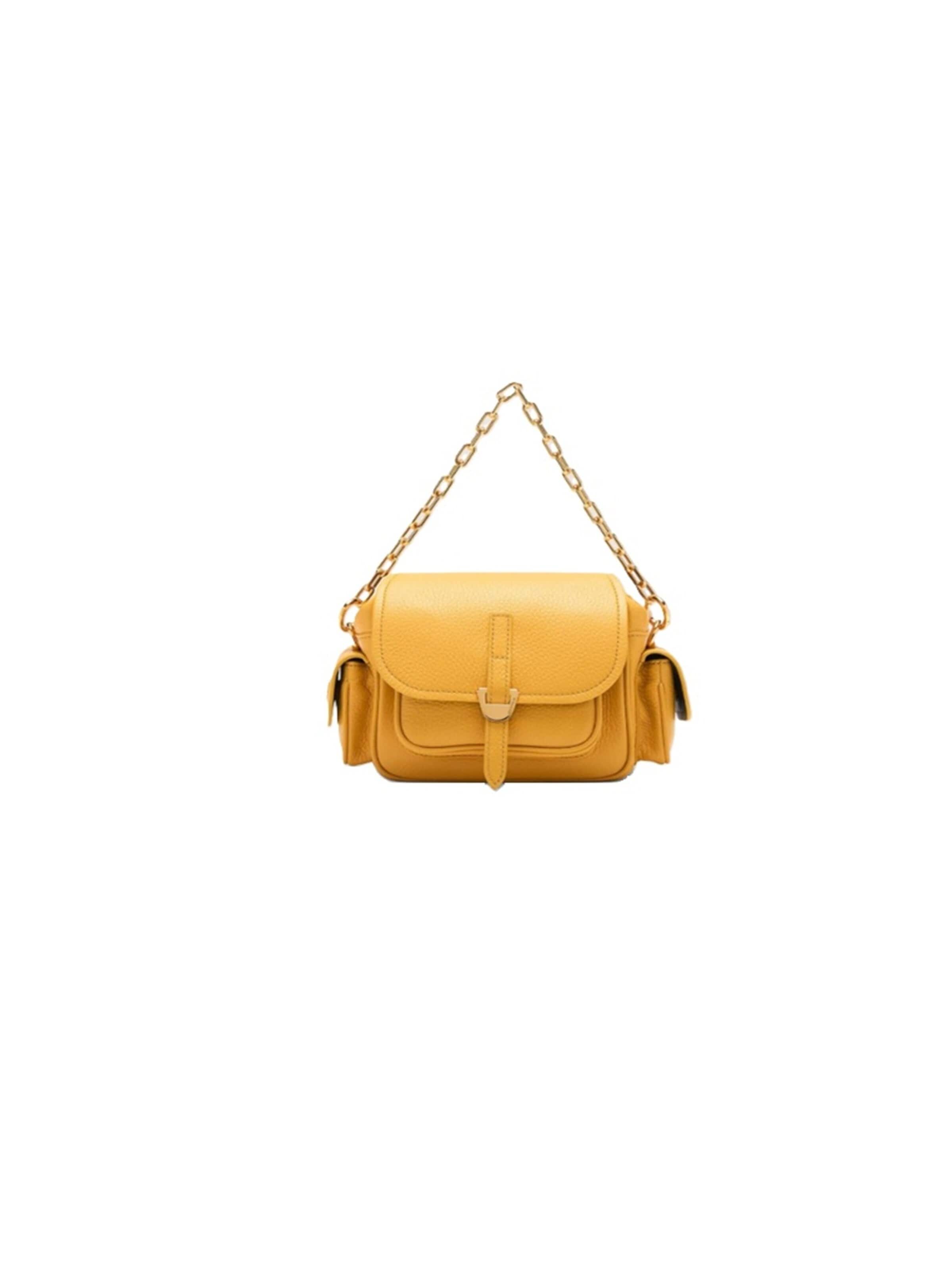 Coccinelle Shoulder Bag 'E1RFF550101' in Yellow: front